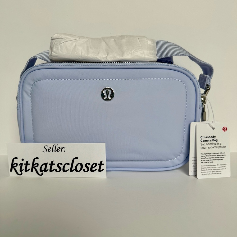 🆕 2L PASTEL BLUE - NWT lululemon crossbody camera bag